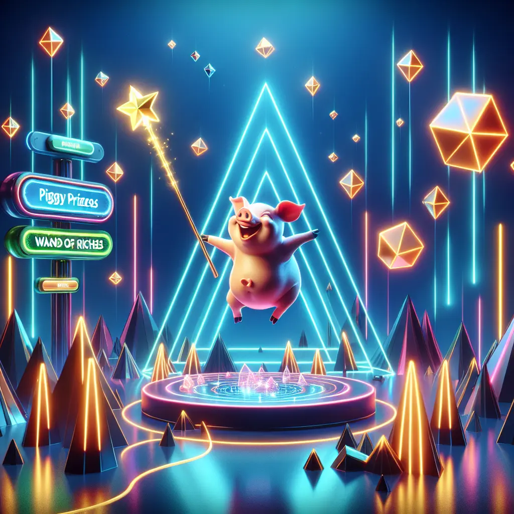 Piggy Prizes Wand of Riches slot game